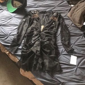 Black for love and lemons gown